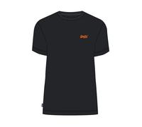 Superdry T-shirt Essential Logo brodé manches courtes Noir S Homme
