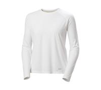 Helly Hansen T-shirt technique Shine Solen LS Crew manches longues Blanc L Femme
