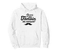 Tee Shirt Témoin de Mariage - Je suis Un témoin de compet' Sweat à Capuche