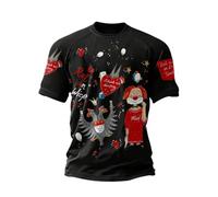 Tee Shirt Thermique Manche Courte Manche Coton Marin Épais Respirant Chat Coloré Escalade Mesure Amoureux The Asymétrique Patriote Halloween Gynecomastie Avis Ou Décolleté 90