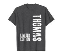 Tee Shirt Thomas Cadeau Humoristique Prénom Thomas T-Shirt, Homme, Chiné Foncé, M