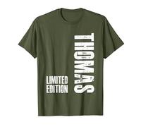 Tee Shirt Thomas Cadeau Humoristique Prénom Thomas T-Shirt, Homme, Olive, M