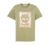 Tee Shirt Timberland Camo Short Sleeve Tee - Vert Camo - Homme - Regular - Manches courtes - Col arrondi