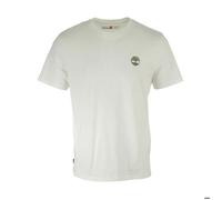 Tee shirt timberland kennebec river back camo tree logo 1001 white L