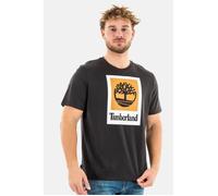 Timberland Stack Logo Colored Short Sleeve T-shirt Noir M Homme