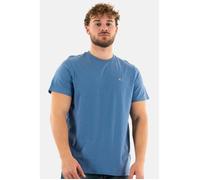 Tommy Jeans T-Shirt Manches Courtes Homme TJM Classic Col Ras-du-Cou, Bleu (Charmed), S
