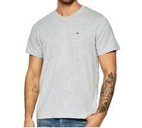 Tee shirt Tommy Jeans Classic Jersey P01 - Gris - Homme - Manches courtes - Col arrondi S