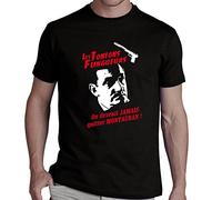 Tee Shirt Tontons FLINGUEURS - on devrait jamais Quitter Montauban - 100% Coton - Standard - Noir - L