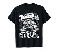 Tee-Shirt Tortue Fille Femme Garçon Je Parle à ma Tortue T-Shirt