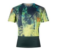 Maillot Endura Tropical Limited Edition manche courte bleu jaune vert femme - XS