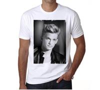 Tee-Shirt - ULTRABASIC - Cody Simpson - 100% Coton - Manches Courtes - Vintage Blanc S