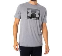 Tee-shirt - Under Armour - BOXED SPORTSTYLE - Gris - 60% Coton - Manches courtes S