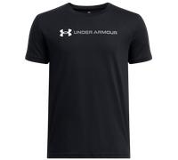 Under Armour Logo Wordmark Short Sleeve T-shirt Noir 8 Years Garçons