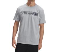 Under Armour Camo Chest Stripe Short Sleeve T-shirt Gris XL Homme