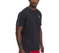 Under Armour Icon Heavyweight Taping Short Sleeve T-shirt Noir S / Regular Homme