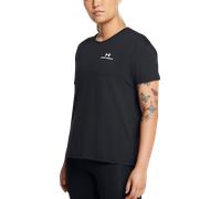 T-shirt Under Armour Rush Energy manches courtes noir blanc femme - L