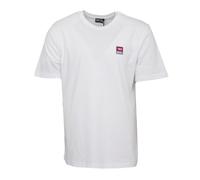 Tee Shirt Uni Coton Avec Logo Brodé Homme Diesel