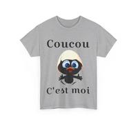 Tee shirt Unisex Caliméro Coucou c'est moi Homme/Femme S