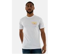 Tee shirt Vans Full Patch D1D1 Blanc Homme - Col Arrondi - Manches Courtes - Coton M