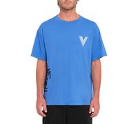 Tee Shirt Volcom Fergadelic Patriot Blue Homme Bleu 2024 taille S