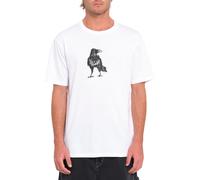 Tee Shirt Volcom Issam Crow White Homme Blanc 2024 taille L