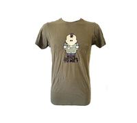 Tee shirt Weenicons Kaki Taille S - You Talking to Me