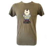 Tee Shirt Weenicons Kaki Taille S - You Talking To Me