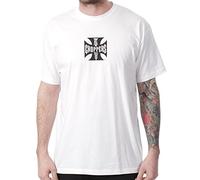 Tee Shirt West Coast Choppers Iron Cross Blanc (Xxl , Blanc)