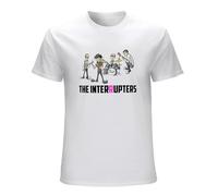 Tee Shirts The Interrupters 2019 Men's Game Baseball T-Shirt WhiteXL White XL