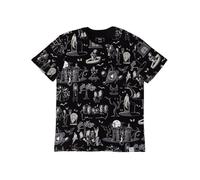 Tee T-Shirt Unisexe - LOUNGEFLY - Le Manoir hanté et les 999 Fantômes - Blanc - Mixte - Disney L
