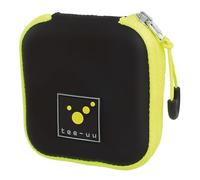 tee-uu AMPUSAFE Small | 10 x 2,7 x 10 cm | 8 passants élastiques en deux tailles, Noir , Ampullarium