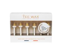 TEE WAX - 12 Sticks de Cire Prêts à l’Emploi - Epilation Nez et Epilation Oreilles - Sans Douleur - Cire de Pin 100% d’Origine Naturelle - Pour Hommes et Femmes - Fabriqué en France