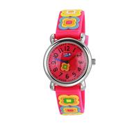 Tee-Wee Montre pour enfant 27mm Quartz analogique Bracelet fleur rose Caoutchouc D2UW365P