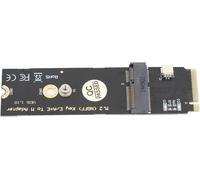 TEEAW-Adaptateur M.2 NGFF A E Key WiFi Bluetooth 4.2 vers M.2 Key M SSD, Carte WiFi NGFF A/E-Key sans Fil vers M.2 NGFF Key-M NVME SSD Adaptateur pour AX200/AX201/AX210