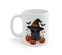 Teecustom Mug Alien Signe JUL Bleu OVNI Style Rap Français Cadeau Original et Fun (Haloween)