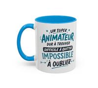 Teecustom Mug Animateur Homme - Tasse Humour Un Super Animateur Impossible à Oublier - Cadeau Original Anniversaire Noël 325ml