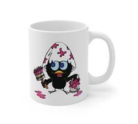 Teecustom Mug Caliméro Peintre idée Cadeau Tasse drôle pour Enfants et Adultes : Taille - 11oz Taille 11oz