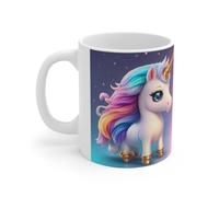 Teecustom Mug Tasse Licorne Magique - Tasse Féérique 325ml - Cadeau Fantaisie, Enfant, Fille & Amoureux de Rêves : Taille - 11oz Taille 11oz