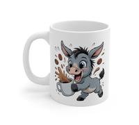Teecustom Tasse âne Drôle - Mug Café avec âne Cartoon Rigolo pour Femme, Homme ou Enfant