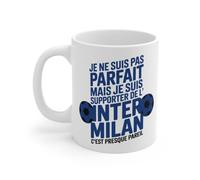 Teecustom Tasse Inter Milan Mug Pas Parfait Mais Supporter Idée Cadeau Fan Nerazzurri Serie A Italie