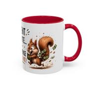 Teecustom Tasse L’Argent Part Vite Mais Je Le Dépense Encore Plus Vite - Mug Humour Écureuil 325ml