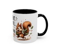 Teecustom Tasse L’Argent Part Vite Mais Je Le Dépense Encore Plus Vite - Mug Humour Écureuil 325ml