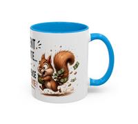 Teecustom Tasse L’Argent Part Vite Mais Je Le Dépense Encore Plus Vite - Mug Humour Écureuil 325ml