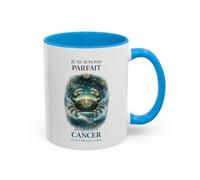 Teecustom Tasse Signe Astrologique Cancer Humour - Je Ne Suis Pas Parfait Mais Je Suis Cancer - Mug Horoscope Cadeau Original