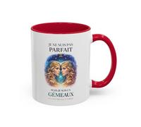 Teecustom Tasse Signe Astrologique Gémeaux Humour - Je Ne Suis Pas Parfait Mais Je Suis Gémeaux - Mug Horoscope Cadeau Original 325ml