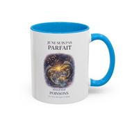 Teecustom Tasse Signe Astrologique Poissons Humour - Je Ne Suis Pas Parfait Mais Je Suis Poissons - Cadeau Horoscope Original 325ml