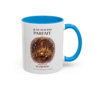 Teecustom Tasse Signe Astrologique Scorpion Humour - Je Ne Suis Pas Parfait Mais Je Suis Scorpion - Mug Horoscope
