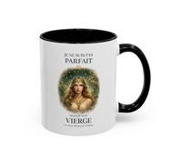 Teecustom Tasse Signe Astrologique Vierge Humour - Je Ne Suis Pas Parfait Mais Je Suis Vierge - Mug Horoscope Cadeau