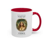 Teecustom Tasse Signe Astrologique Vierge Humour - Je Ne Suis Pas Parfait Mais Je Suis Vierge - Mug Horoscope Cadeau