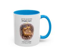Teecustom Tasse Signe Sagittaire Humour - Je Ne Suis Pas Parfait Mais Je Suis Sagittaire - Cadeau Astrologique Original 325ml